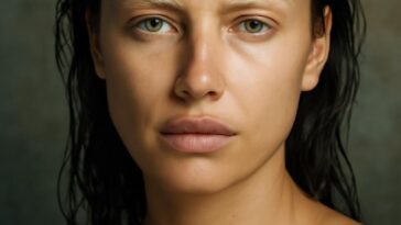 Supermodelo arrasa com visual ousado e gótico em evento de lançamento em Praga, marcando nova era de beleza