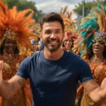 Astro porto-riquenho retorna ao país para viver a energia única do Carnaval, em fase de renovação pessoal e artística