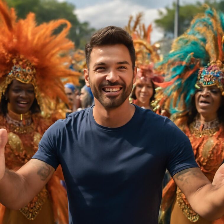 Astro porto-riquenho retorna ao país para viver a energia única do Carnaval, em fase de renovação pessoal e artística