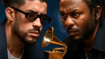Análise das apostas para o Grammy 2026 destaca a força de Bad Bunny e Kendrick Lamar na categoria principal