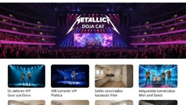 Conheça as experiências exclusivas e os valores dos ingressos VIP para shows internacionais em Auckland