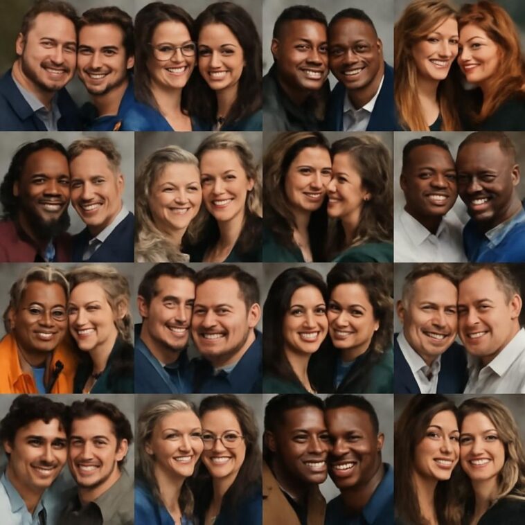 Celebramos o amor duradouro e inspirador das celebridades queer que resistem às adversidades