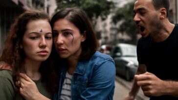 Bruna e Anna vivenciaram ofensas e agressões verbais enquanto caminhavam para reunião de adoção