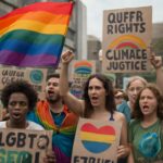 Ativistas LGBTQIA+ pedem inclusão explícita e justiça climática na conferência de Belém, Brasil