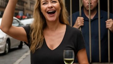 Atriz compartilha momento de comemoração pela detenção do ex-presidente e provoca com humor em Portugal