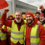 Vitória dos trabalhadores na logística: acordo fecha greve em Pisa 13 Após 8 dias de luta, trabalhadores da filial Brt em Madonna dell'Acqua conquistam direitos e melhorias
