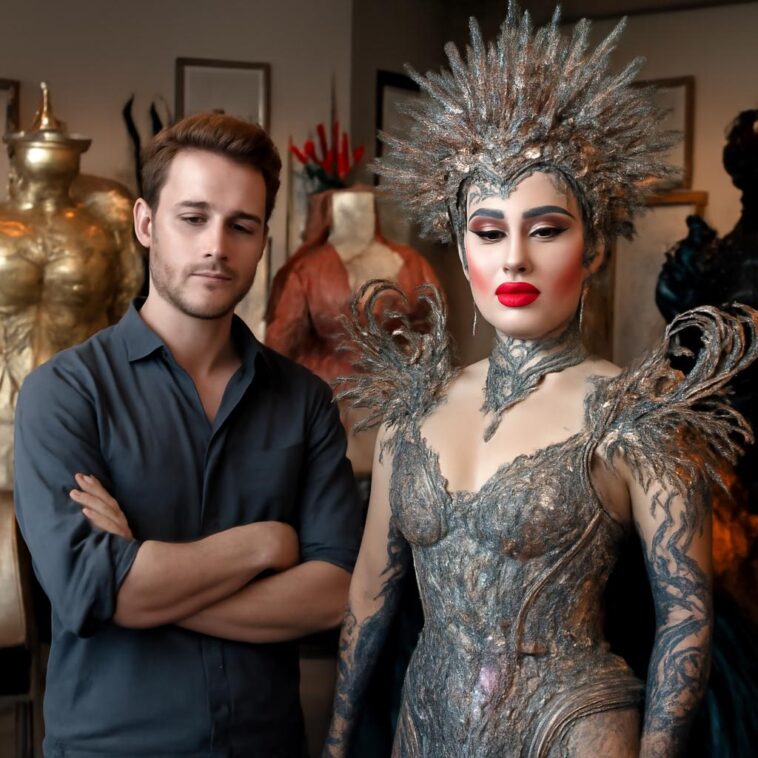 Designer australiano cria figurinos incríveis para Lady Gaga 1 Samuel Lewis mistura engenharia e romantismo grunge nos looks icônicos da diva pop