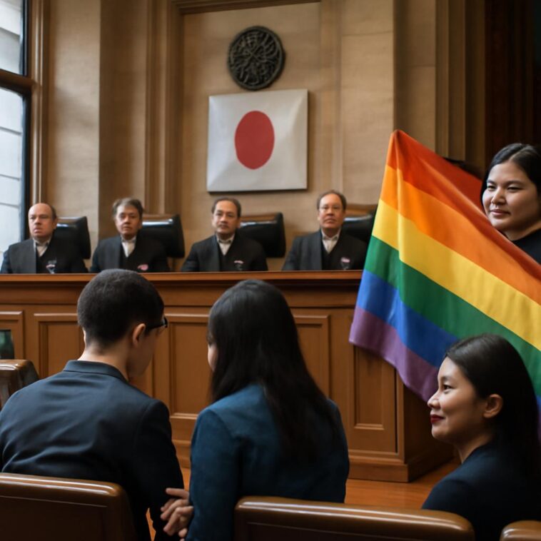 Tribunal de Tóquio confirma proibição do casamento LGBTQIA+ no Japão 1 Decisão judicial reforça que união entre pessoas do mesmo sexo segue sem reconhecimento legal no país do G7
