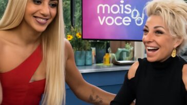 Cantora drag mais seguida do mundo fala sobre seu novo miniálbum e conquista a apresentadora com seu carisma