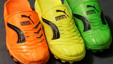 Rihanna reinventa o estilo praia com Cat Cleat Jelly e Avanti LS em cores vibrantes e design ousado