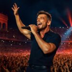 Ricky Martin traz a magia latino para um show inesquecível em Bucareste 12 Superstar internacional promete energia e hits em concerto espetacular na Romexpo, Bucareste, Romênia