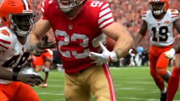 49ers mostram força e vencem Browns por 26 a 8, com atuações marcantes no ataque