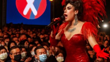 Performance de drag queens reforça luta contra o preconceito e anuncia queda histórica em novos casos de HIV