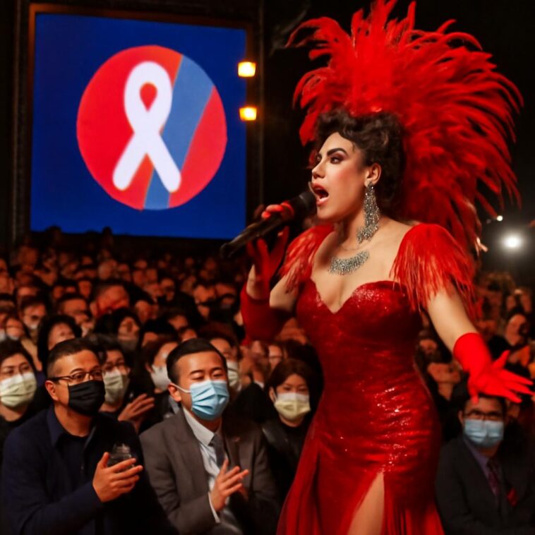 Taiwan celebra Dia Mundial da AIDS com show drag para combater o estigma 1 Performance de drag queens reforça luta contra o preconceito e anuncia queda histórica em novos casos de HIV