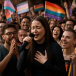 Rosalía emociona comunidade LGBTQIA+ em audição do álbum Lux no Brasil 12 Cantora espanhola promove evento exclusivo no Cristo Redentor e conquista fãs com nova estética musical