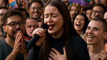 Cantora espanhola promove evento exclusivo no Cristo Redentor e conquista fãs com nova estética musical