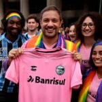 Clube reforça apoio à comunidade LGBTQIA+ com desconto no uniforme rosa após polêmica envolvendo técnico do Internacional