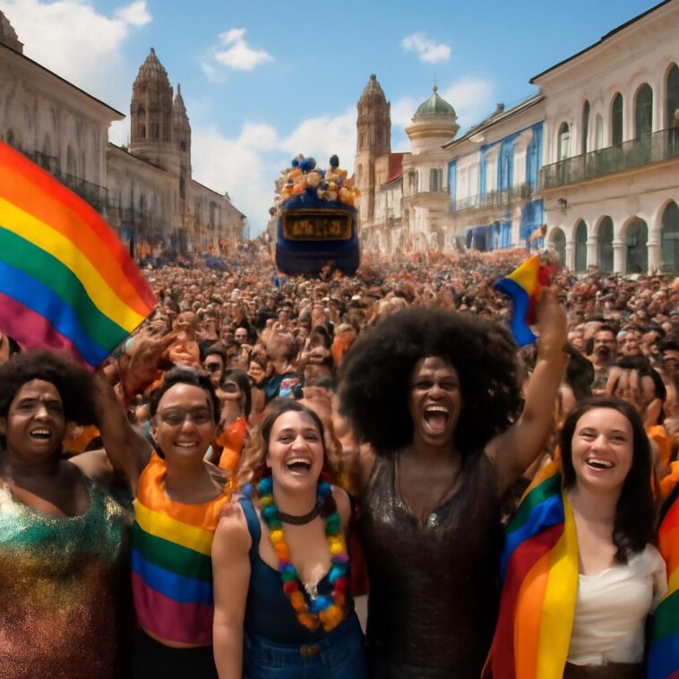 Evento reúne milhares de pessoas na orla, fortalecendo a luta por direitos e visibilidade