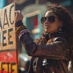 Vídeo viral mostra cantora sinalizando para sair enquanto A$AP Rocky permanece posando, gerando debates nas redes