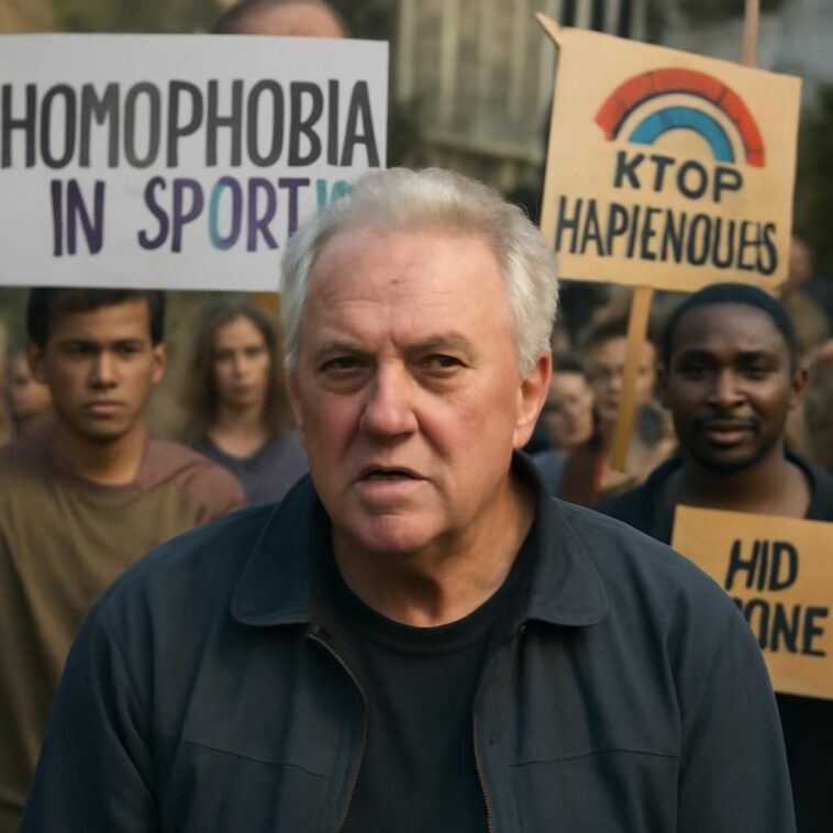 Treinador enfrenta críticas após declarações controversas sobre homossexualidade e dor pessoal