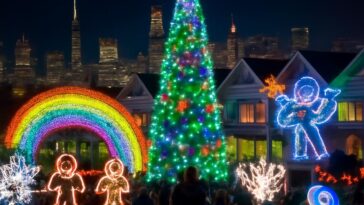 Festival transforma prédios históricos em telas vibrantes com projeções que celebram o espírito LGBTQIA+ e a comunidade local