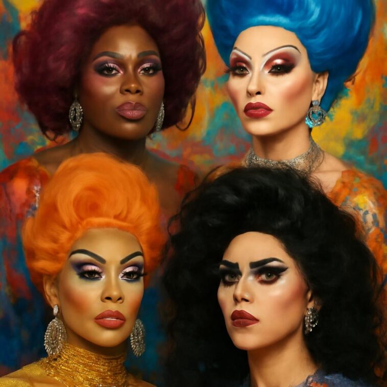 Queens do Drag: retratos vibrantes e resistência global 1 Livro celebra 25 drag queens internacionais em imagens que revelam luta e orgulho queer