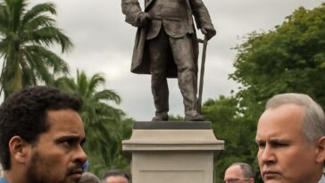 Movimento contra o deslocamento do monumento ao colonizador avança na justiça e reacende a reflexão sobre memória e identidade