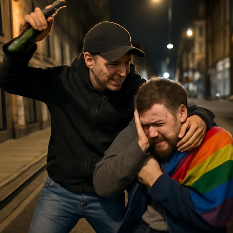 Homofobia em Newcastle: homem agride vítima com garrafa em ataque suspeito 1 Ataque com possível motivação homofóbica deixa vítima ferida no centro de Newcastle, Reino Unido