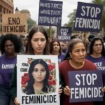 Campanha em San Antonio luta para acabar com o feminicídio no Texas 13 Movimento Mujeres Marcharon denuncia índices alarmantes e exige reconhecimento do feminicídio como violência de gênero