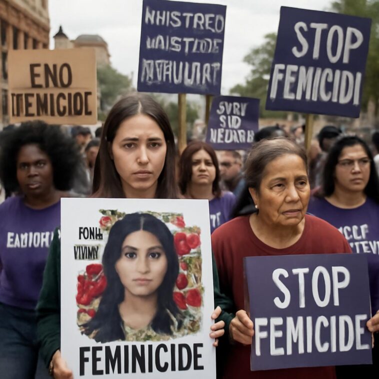 Campanha em San Antonio luta para acabar com o feminicídio no Texas 1 Movimento Mujeres Marcharon denuncia índices alarmantes e exige reconhecimento do feminicídio como violência de gênero