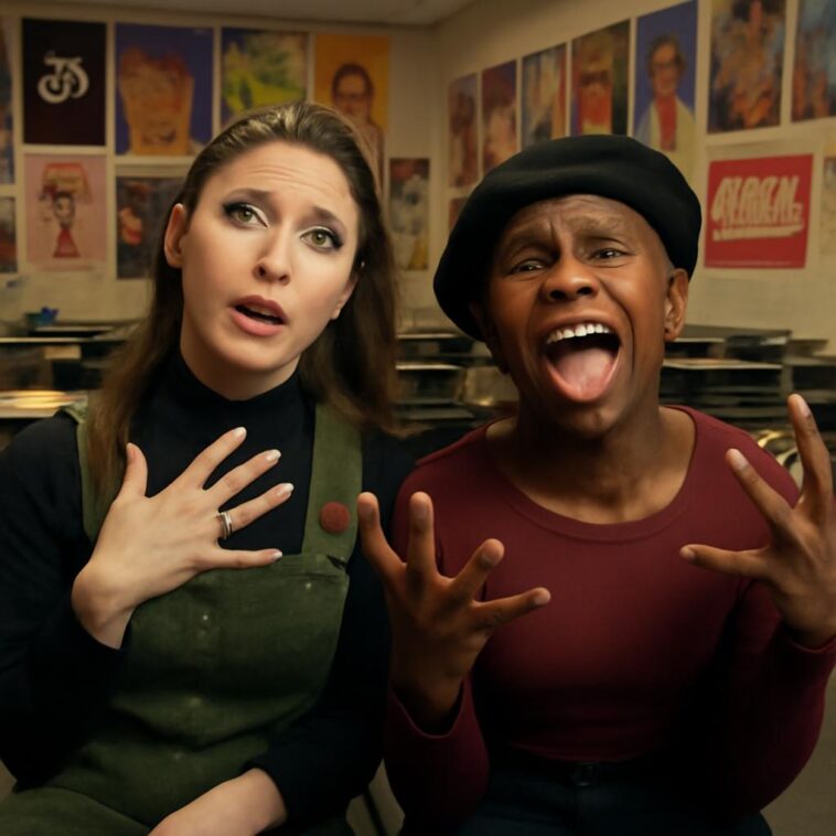 Ariana Grande e Cynthia Erivo mostram a verdadeira essência dos drama kids 1 Comportamento carinhoso das estrelas de Wicked revela a alma sensível dos jovens de teatro