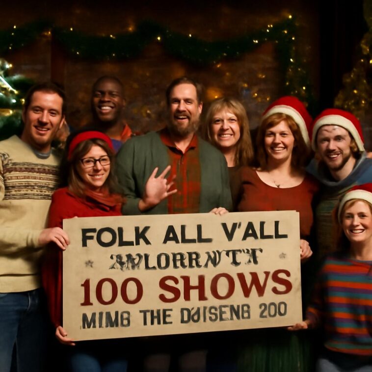 Folk All Y'all celebra 100 shows com evento Make the Yuletide Gay 1 Grupo de música indie em Memphis promove noite festiva com vozes LGBTQIA+ e folk autêntico