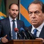 Eduardo Bolsonaro anuncia campanha contra Paulinho da Força na eleição 12 Deputado critica relator do projeto de dosimetria e promete campanha contra reeleição