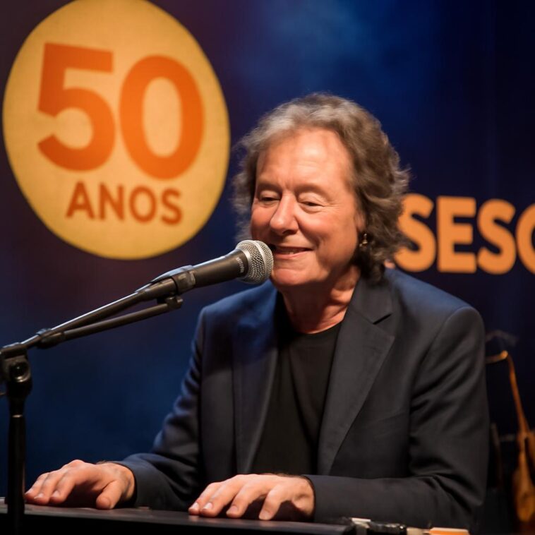 Flávio Venturini celebra 50 anos de carreira com show especial no Sesc 1 Turnê 'Minha História' revive sucessos e parcerias icônicas do cantor e compositor mineiro