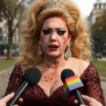 Drag Queen La Queen denuncia ataque homofóbico em praça de Buenos Aires 12 Artista e ativista LGBTQIA+ sofre agressão violenta e reafirma luta contra o ódio