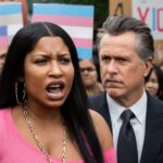 Nicki Minaj critica Gavin Newsom por apoio a crianças trans 12 Rapper dispara contra governador da Califórnia em polêmica sobre direitos trans e política