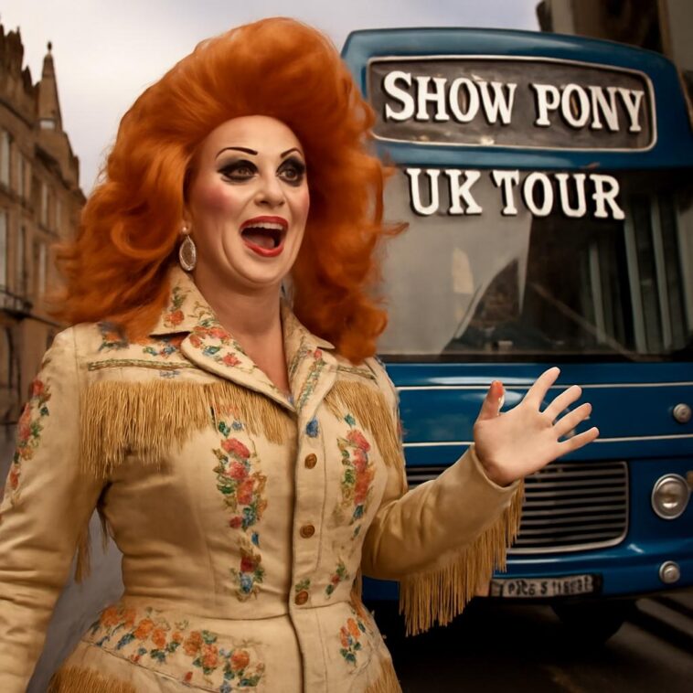 Campeã do RuPaul's Drag Race UK prepara espetáculo cheio de glitter e alegria queer para 2026