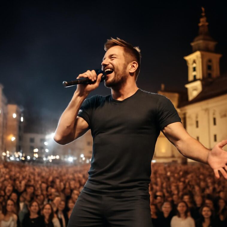 Ricky Martin encanta público em retorno histórico à Romênia 1 Superstar latino volta após 22 anos e oferece show vibrante e cheio de emoção para fãs em Bucareste