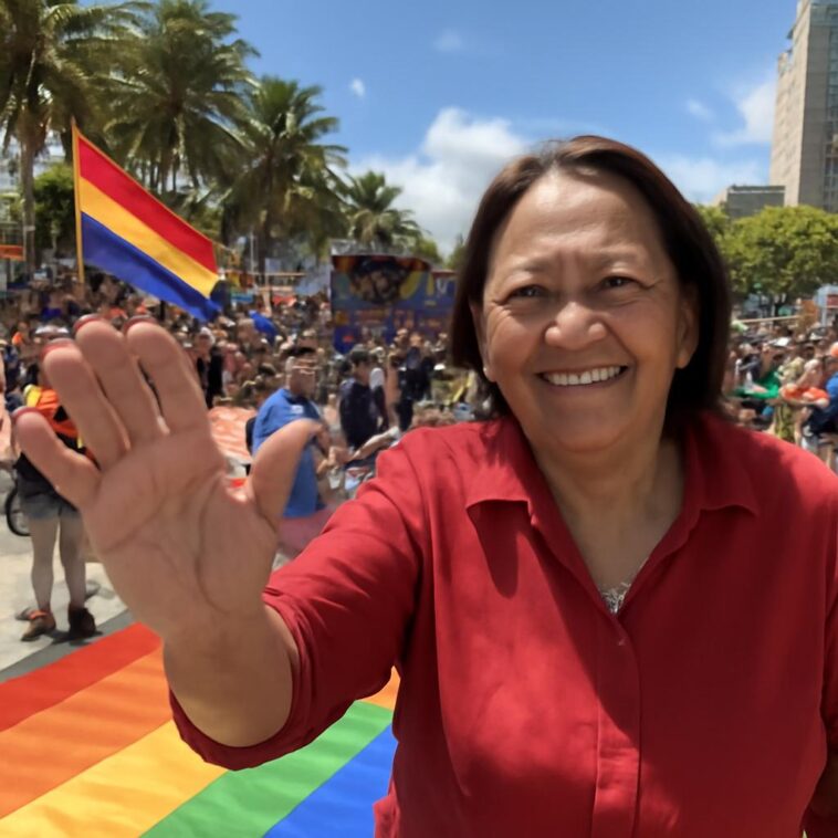 Em encontro efusivo, Fátima Bezerra reforça apoio e chama potiguares para celebração do orgulho LGBTQIAPN+