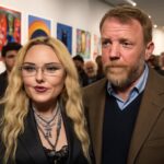 Ex-casal icônico aparece junto em Londres para apoiar Rocco Ritchie em sua exposição artística