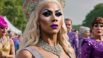 Myki Meeks, de Orlando, vive o sonho de competir na 18ª temporada de RuPaul’s Drag Race, representando a comunidade LGBTQIA+ com força e glamour