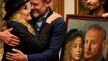 Ex-casal surpreende ao unir forças para prestigiar exposição artística de Rocco em Londres