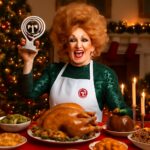 Campeã do RuPaul’s Drag Race UK prepara ceia especial para o Natal em homenagem ao pai e à sua jornada