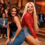 Maria Cerqueira Gomes aprende a rebolar com Pabllo Vittar e vira sensação no Brasil 12 Apresentadora portuguesa conquista destaque ao se jogar no twerk com a icônica drag queen brasileira Pabllo Vittar