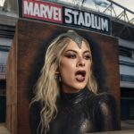 Mural no Marvel Stadium celebra a energia inesquecível do Mayhem Ball para os Little Monsters