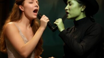 Lily, de 11 anos, vive sonho ao atuar ao lado de Ariana Grande no sucesso mundial Wicked: For Good