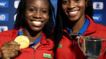 Jada e Rihanna Yankey são reconhecidas em Londres por suas conquistas no cenário aquático