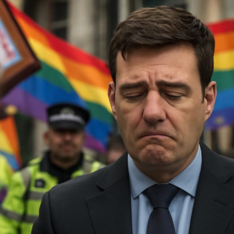 Andy Burnham pede desculpas por discriminação policial contra LGBTQ+ 1 Prefeito de Greater Manchester reconhece sofrimento causado pela polícia e se posiciona em defesa da comunidade LGBTQ+