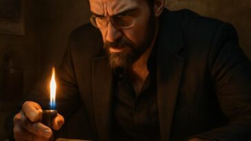 Jaques, personagem de Marcello Novaes, decide pôr fogo na empresa da família em trama cheia de tensão e suspense