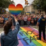 Comunidade LGBTQIA+ da ViBe District reafirma sua força e união diante do vandalismo homofóbico